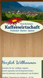 Mobile Screenshot of kaffeewirtschaft-ohlstadt.de